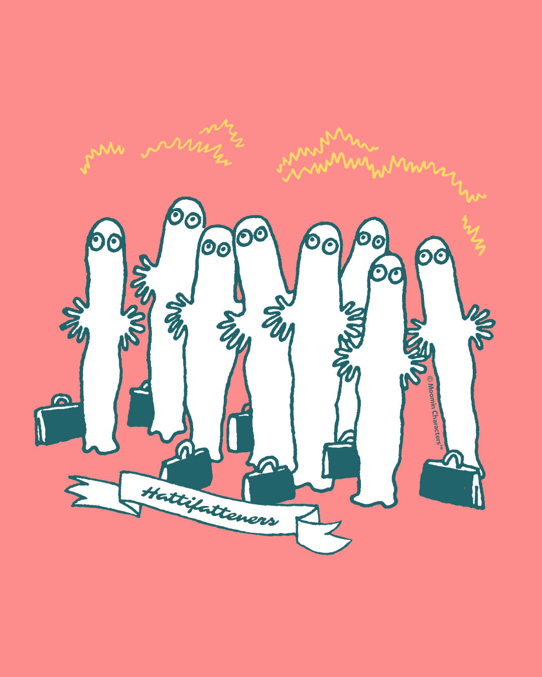 The Hattifatteners - the restless wanderers of Moominvalley