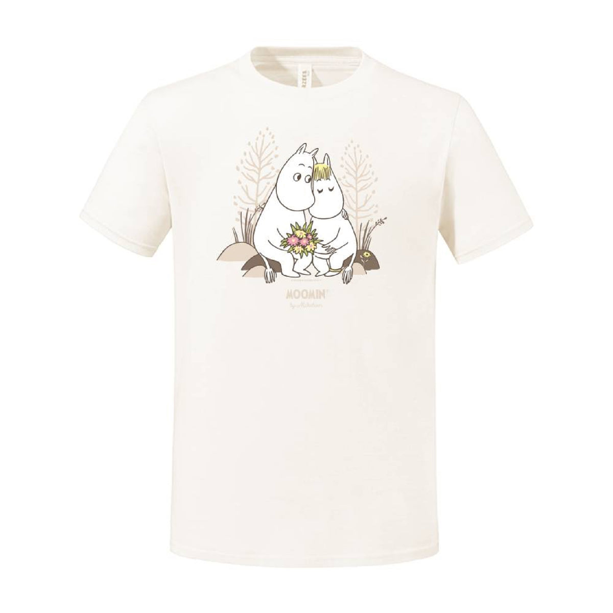 Moomin T-shirt Hugging Moomins