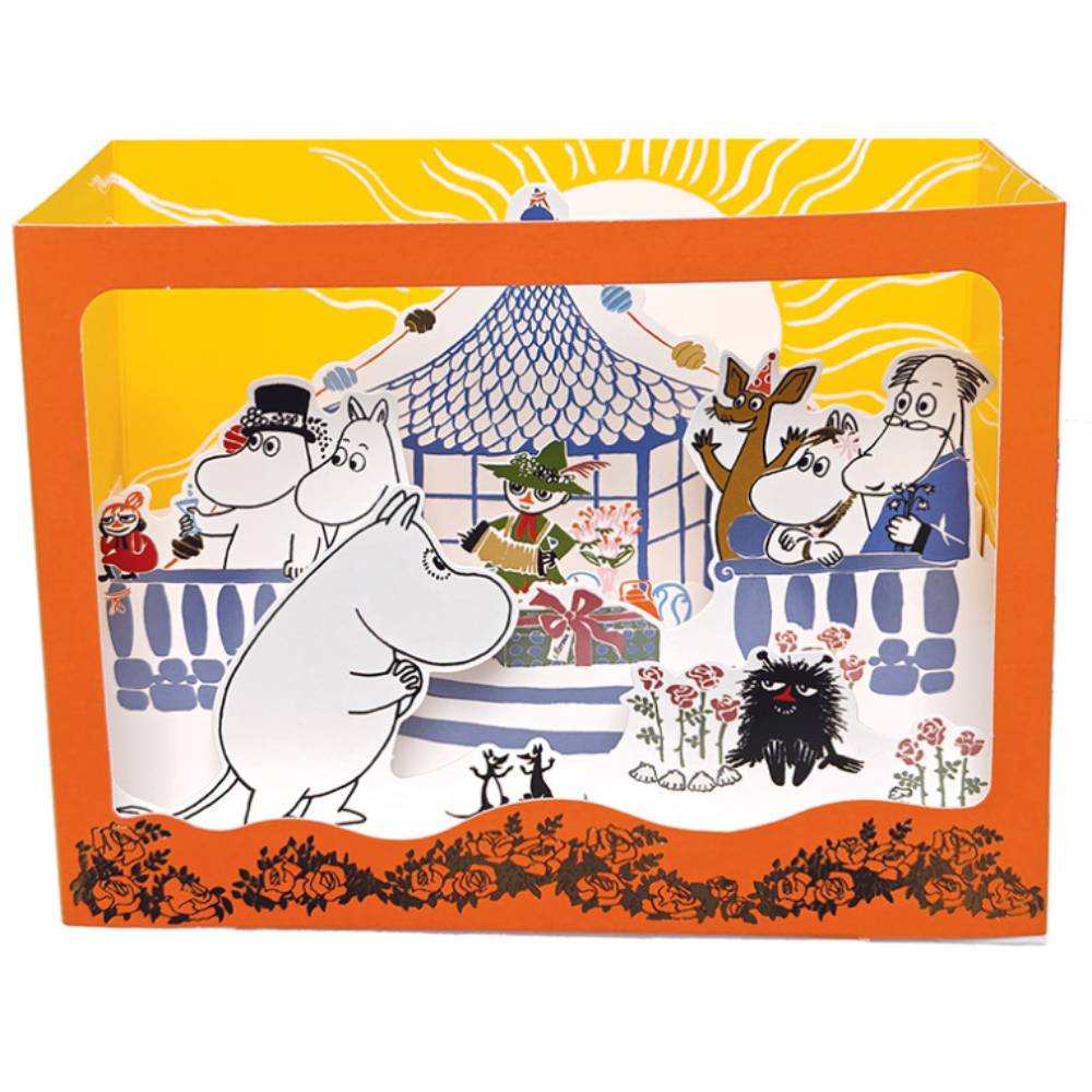 Moomin Opera Moomin Festive 3D Theatre Card - The Official Moomin Shop - United Kingdom