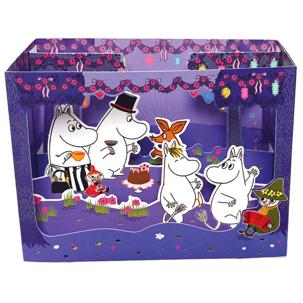 Moomin Party Theatre Card 3D - The Official Moomin Shop