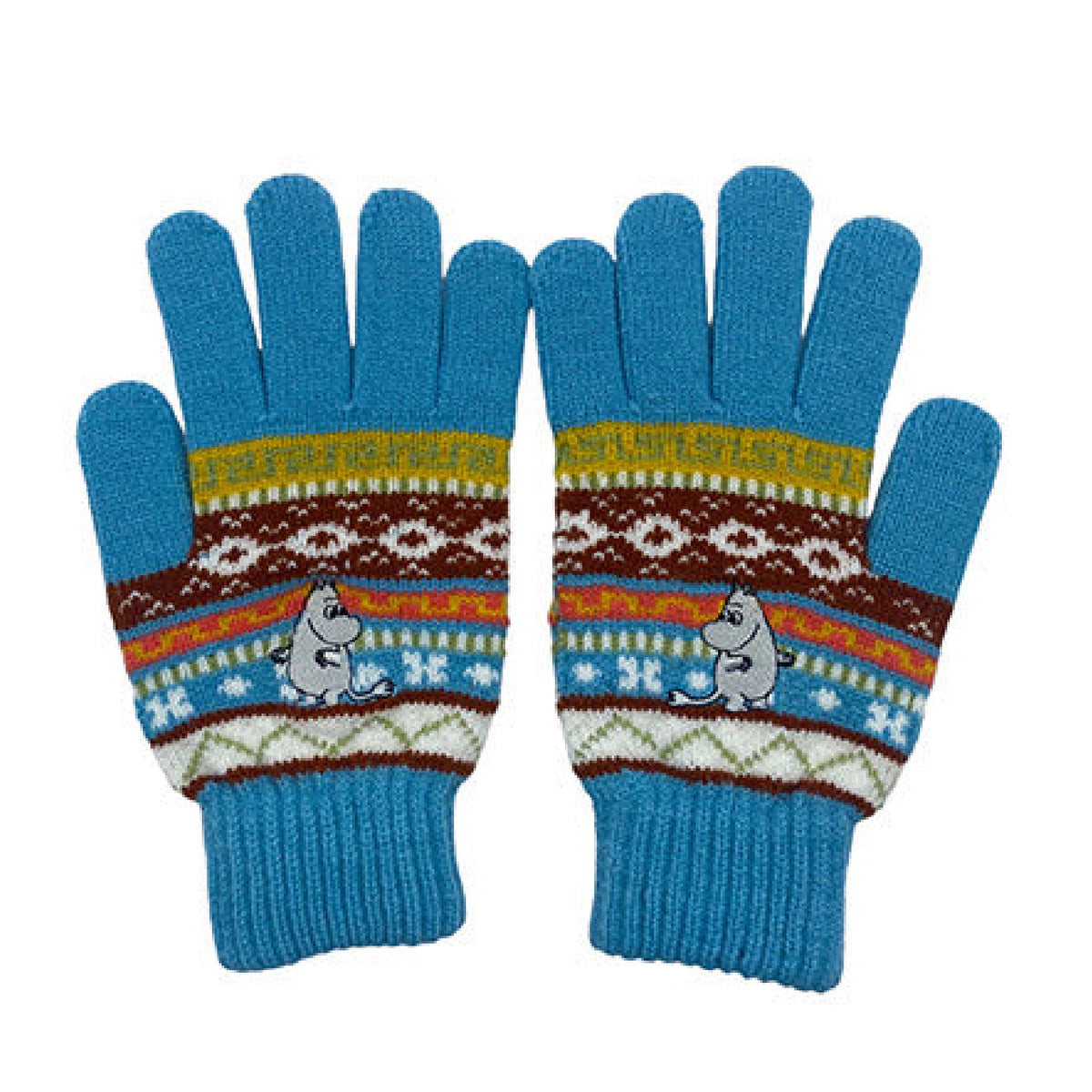 Moomintroll Fair Isle Gloves