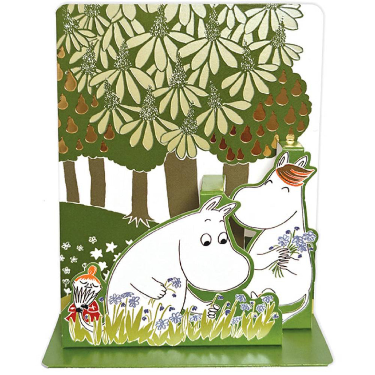 Moomin Summer Les Pop 3D Card