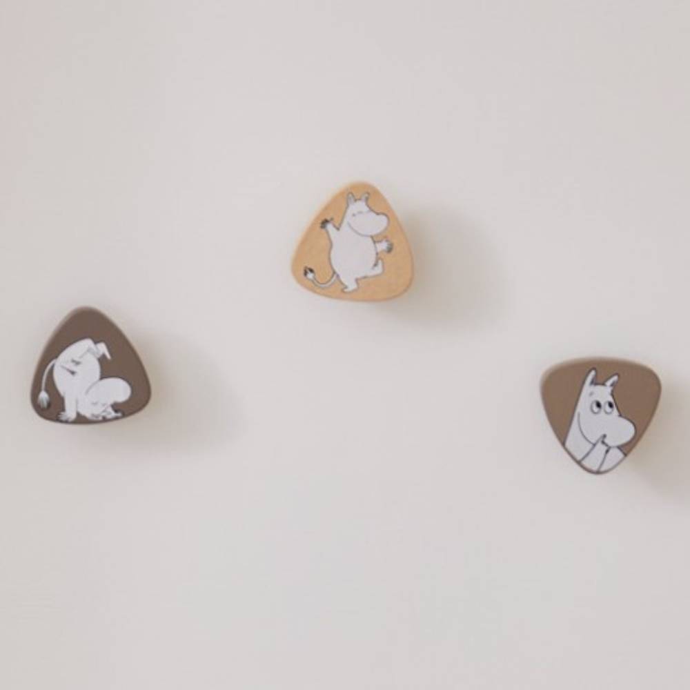 Moomintroll Hooks Set of 3 pcs