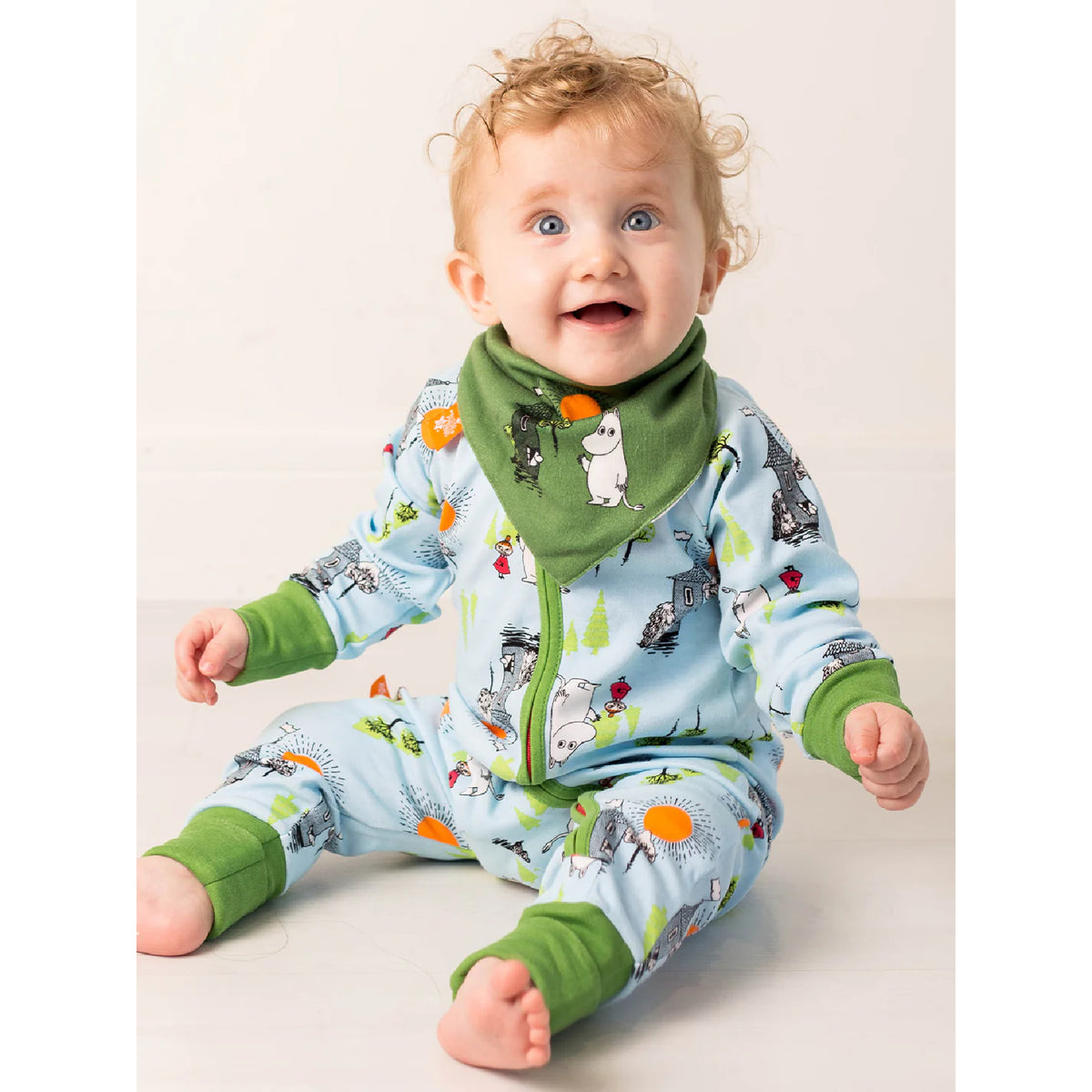 Moomin Free To Explore Zip Up Romper