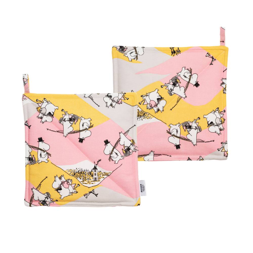 Moomin Family Time Pot Holders 2 pcs