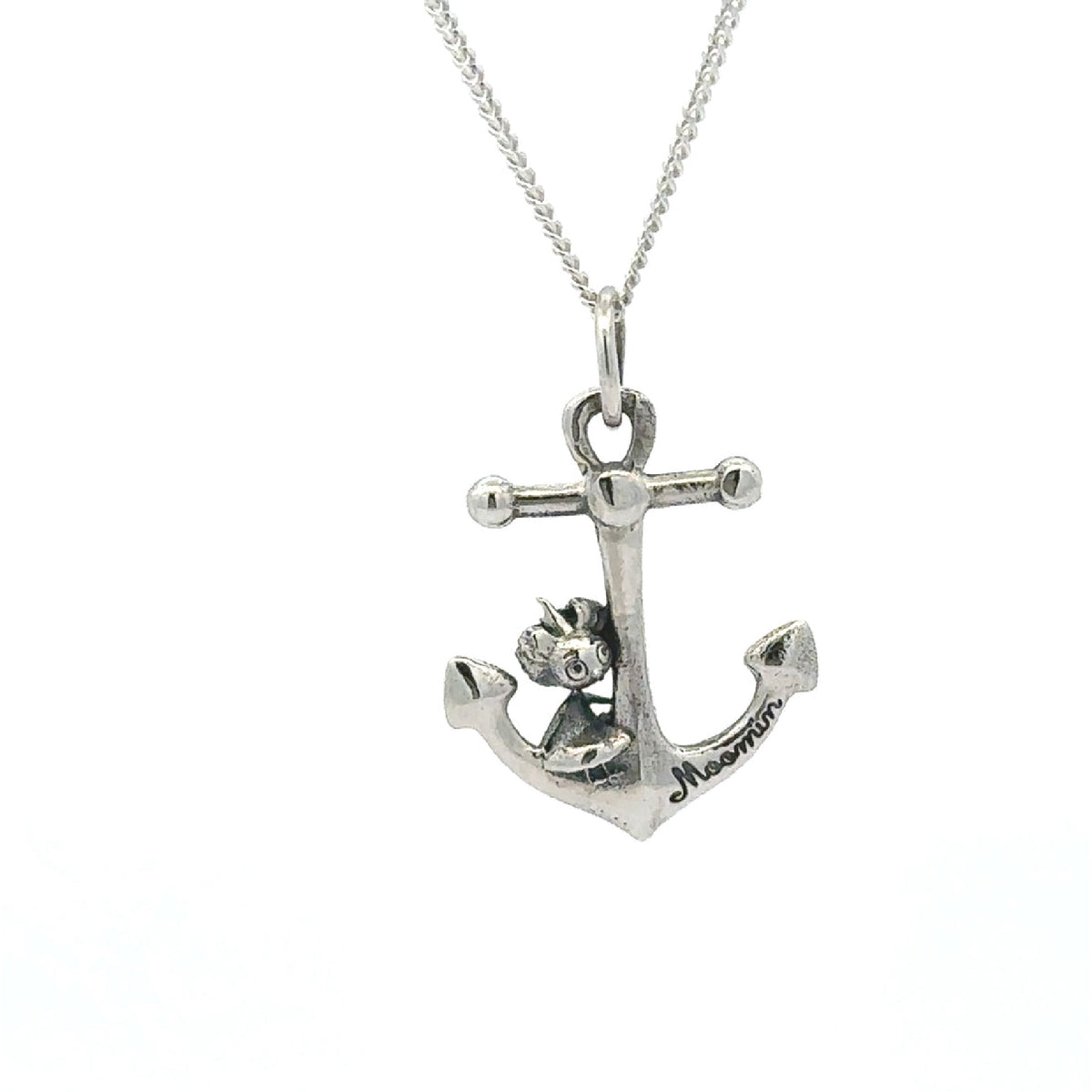 Anchor Bob Necklace (Sterling Silver)