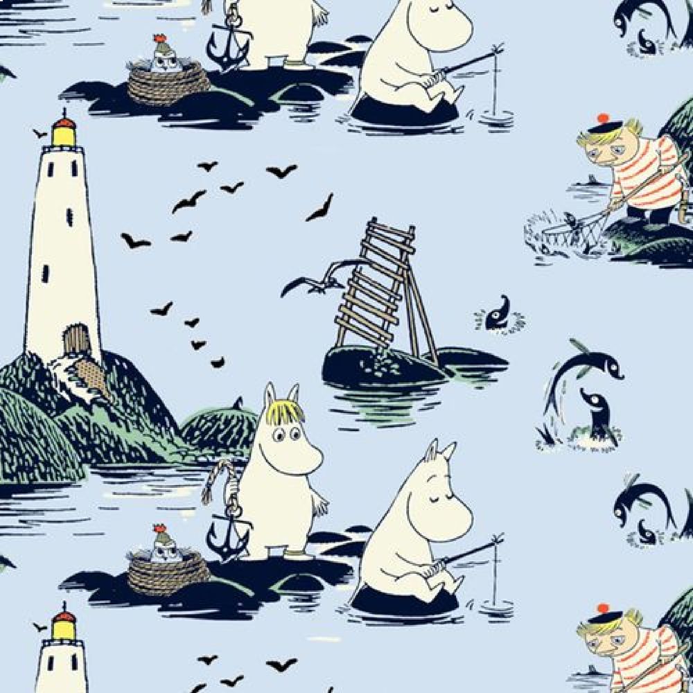 Napkins Moomins At Sea 33 x 33 cm