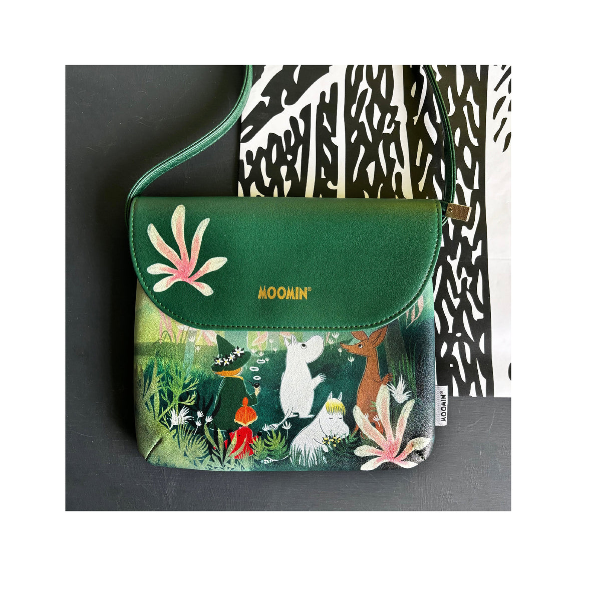 Moomin Mini Bag Forest Green