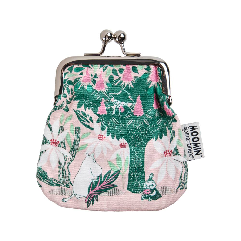 Moomin Spring Chestnut Purse Green