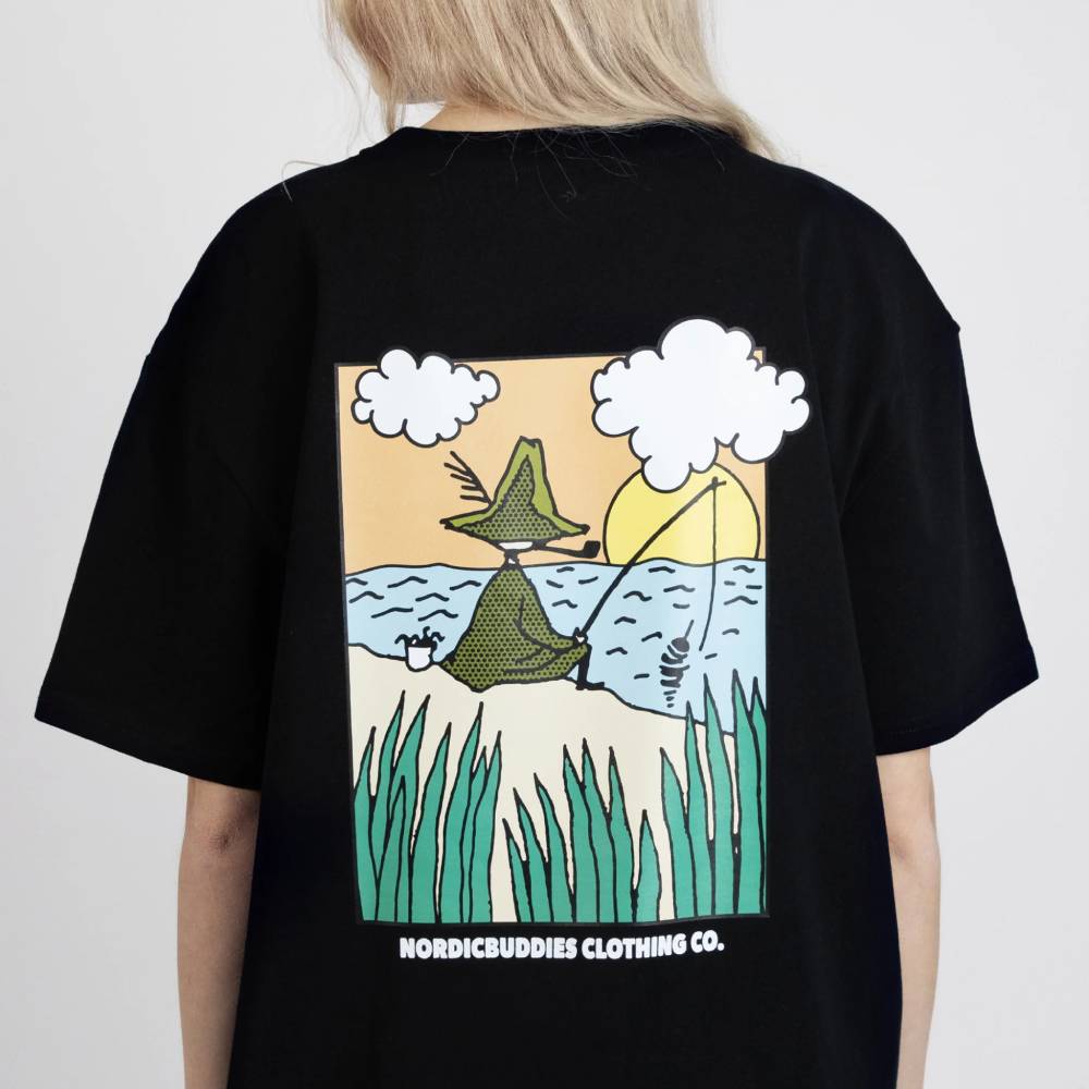 T-shirt Snufkin Unisex Black