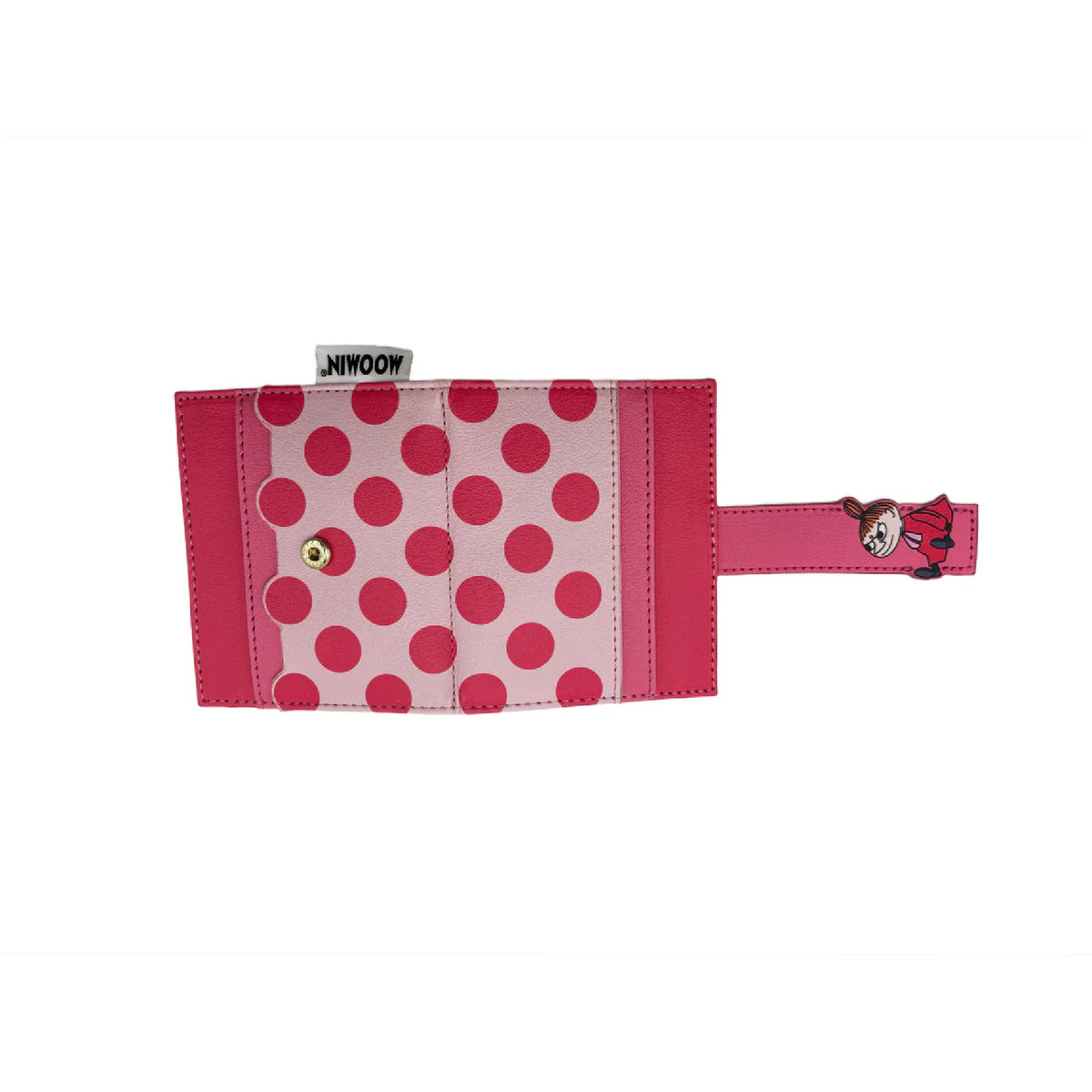 Moomin Fold Over Card Holder Little My