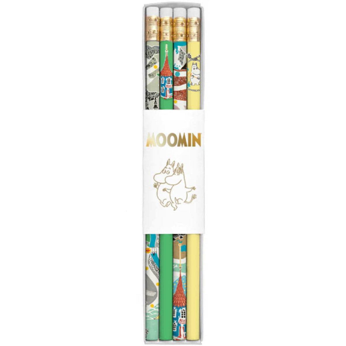 Moomin Pencils Set Moomin Game 4 pcs