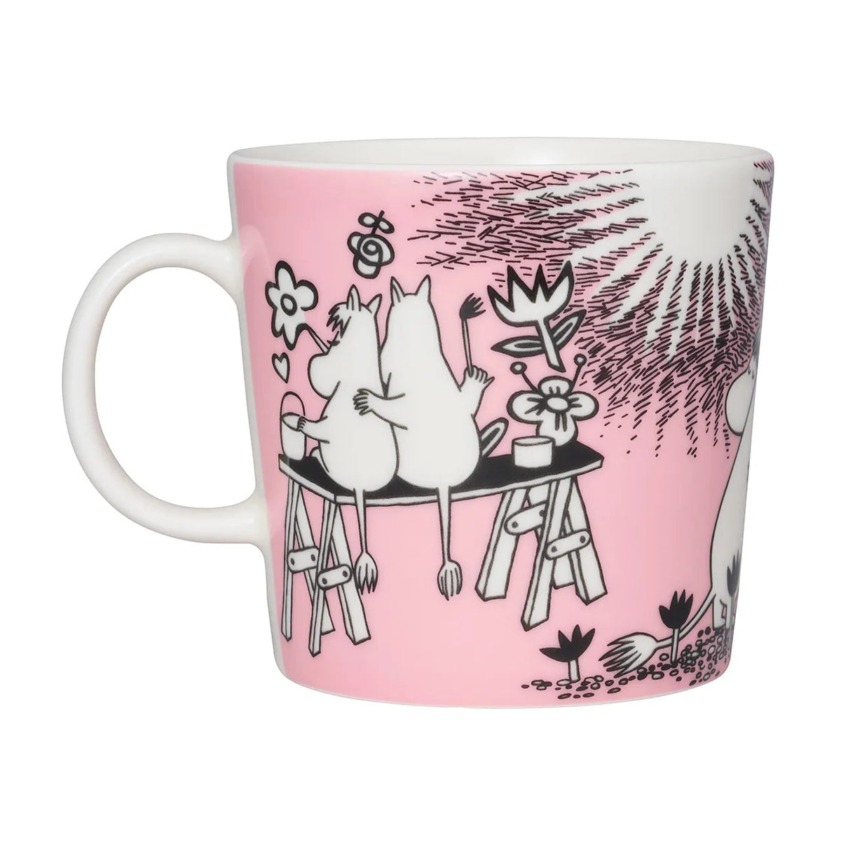 Moomin Peace &amp; Love Mugs 0.4 L Bundle - Moomin Arabia