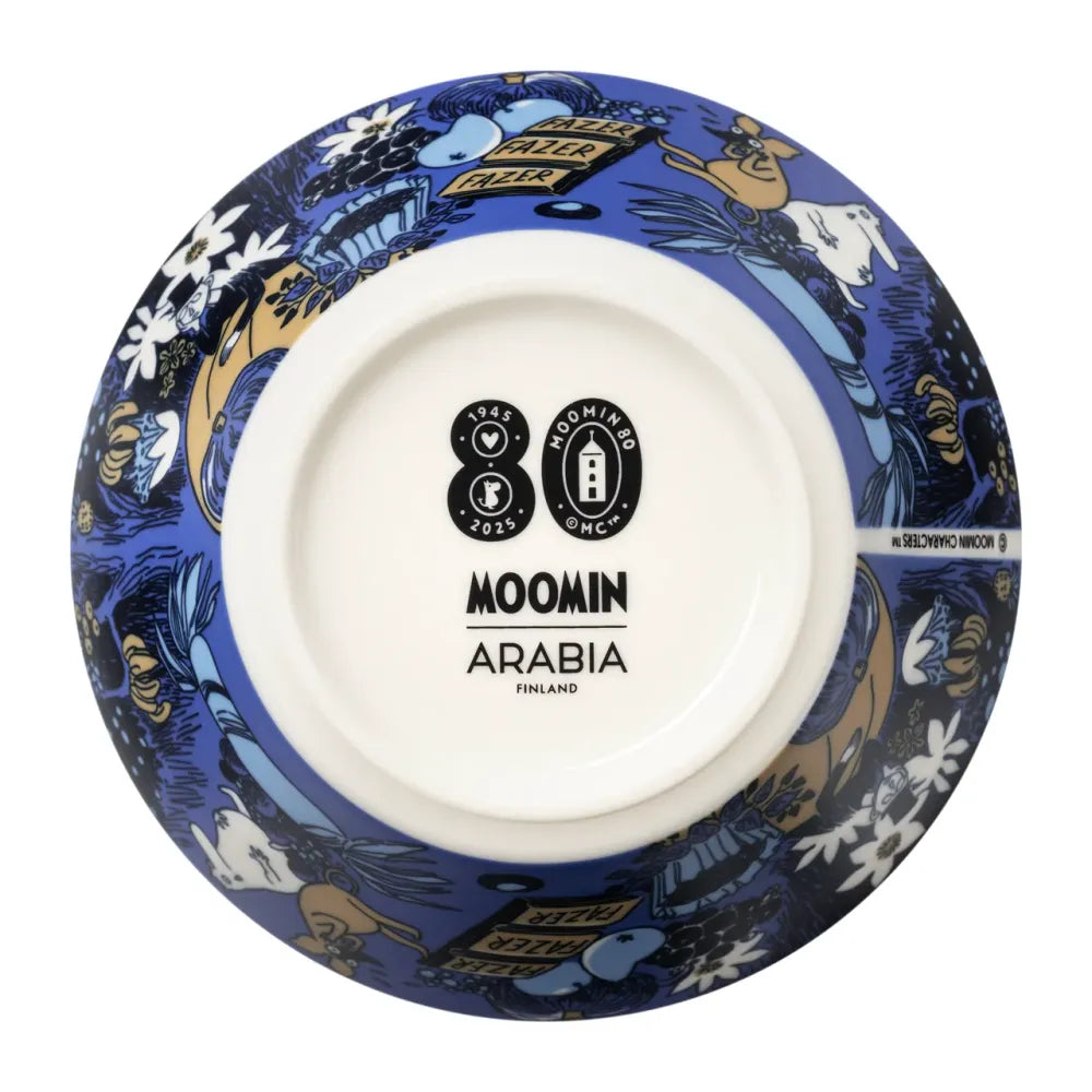 Moomin 80 Anniversary Bowl & Chocolate - The Official Moomin Shop