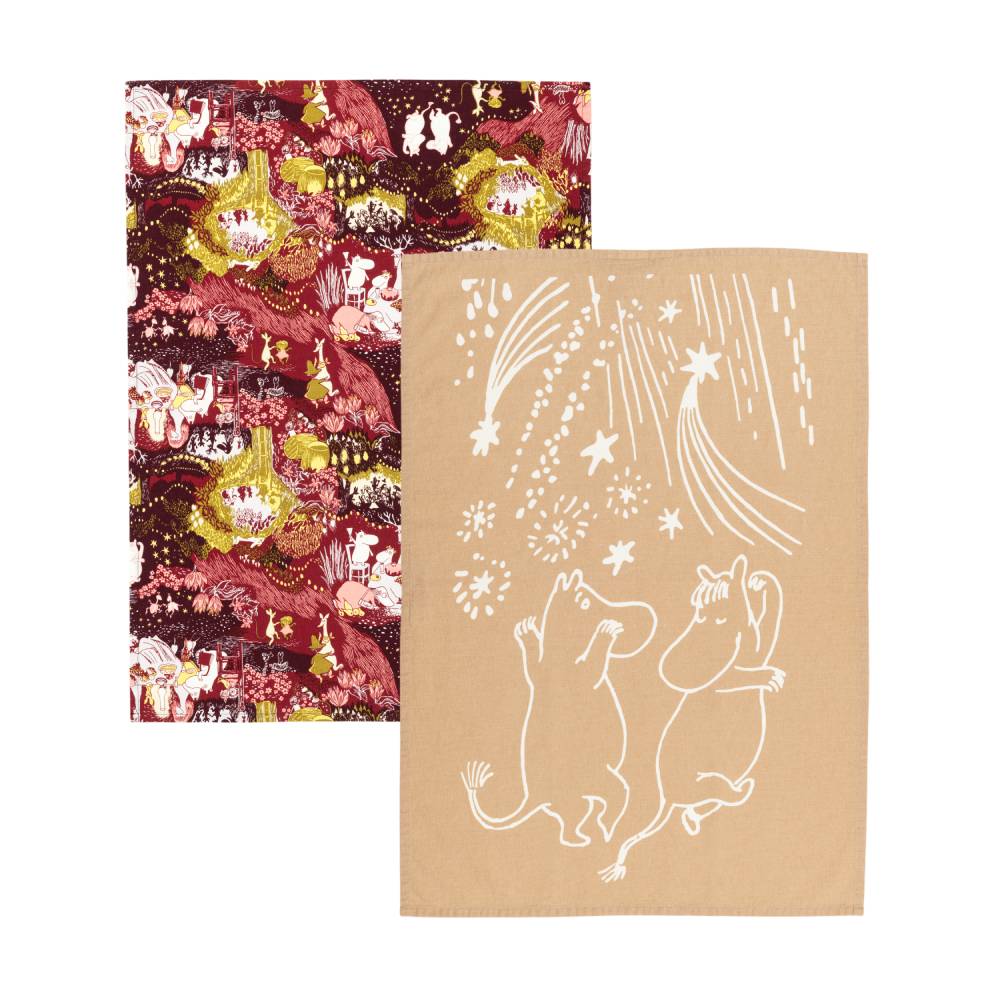 Moomin Festive Moments Kitchen Towel 2set - The Official Moomin Shop