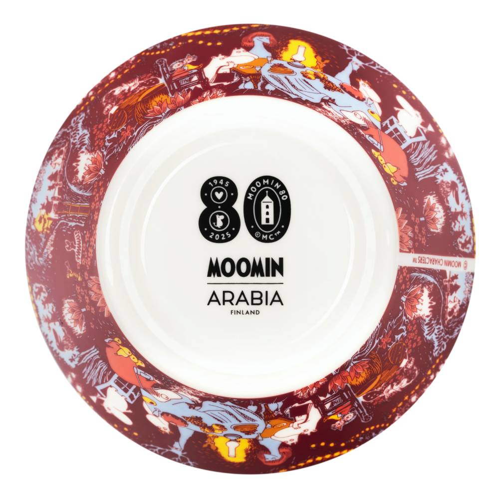 Moomin Festive Moments Bowl 15cm - The Official Moomin Shop
