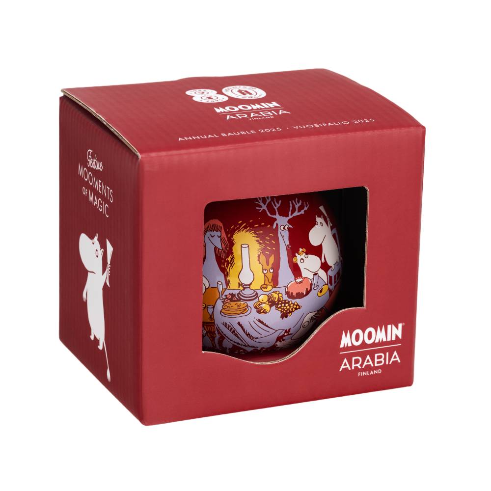 Moomin Festive Moments Annual Bauble 3set - The Official Moomin Shop