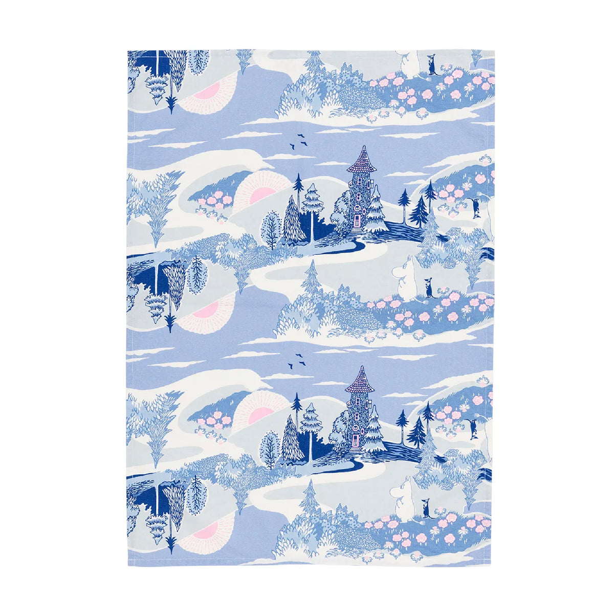 Moomin Home At Last Kitchen Towel 50 x 70 cm
