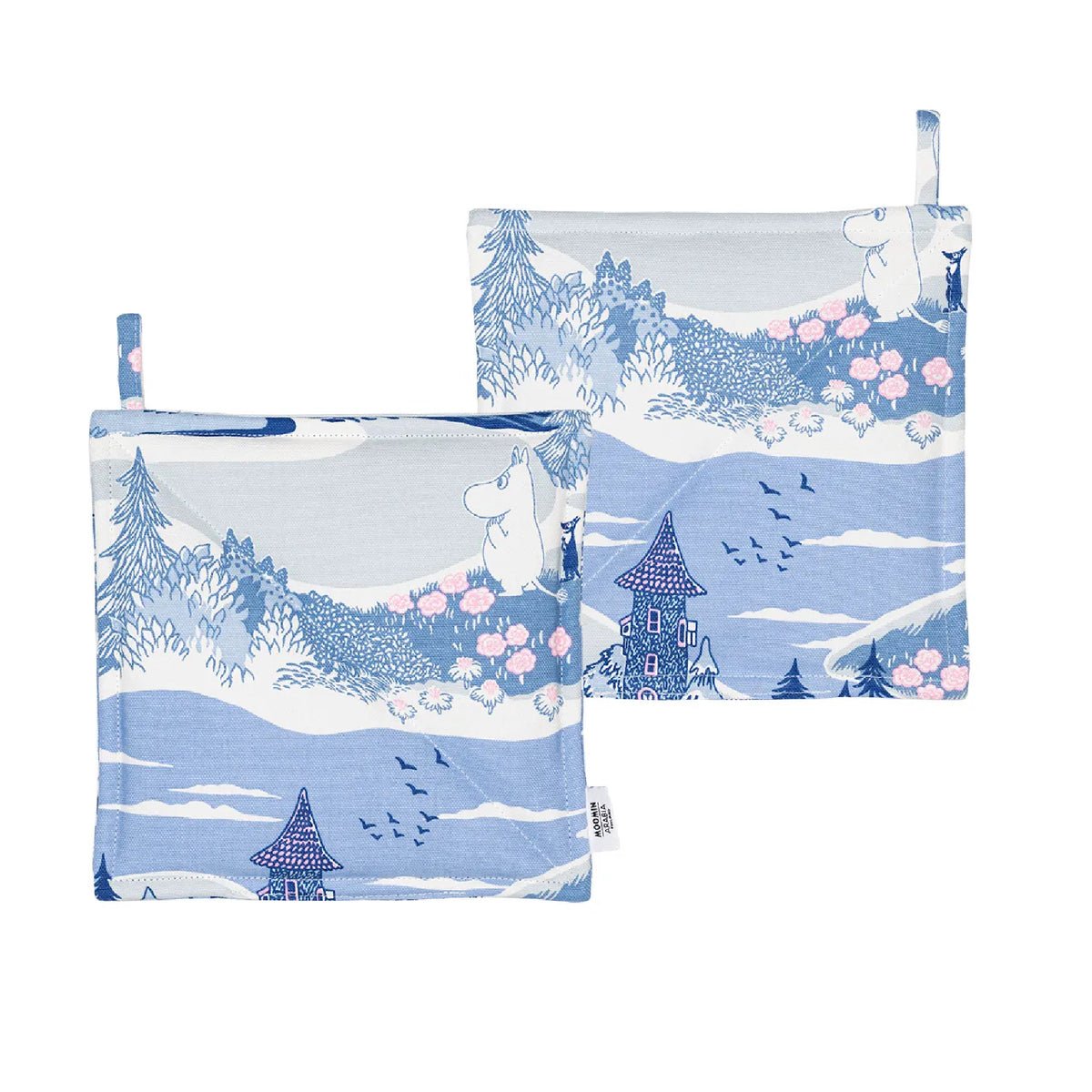 Moomin Home At Last Pot Holders 2 pcs