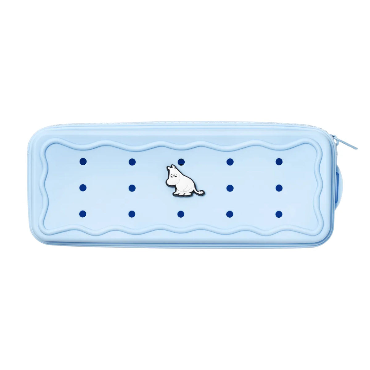 Moomin Pencil Case & Charm Moomintroll Blue