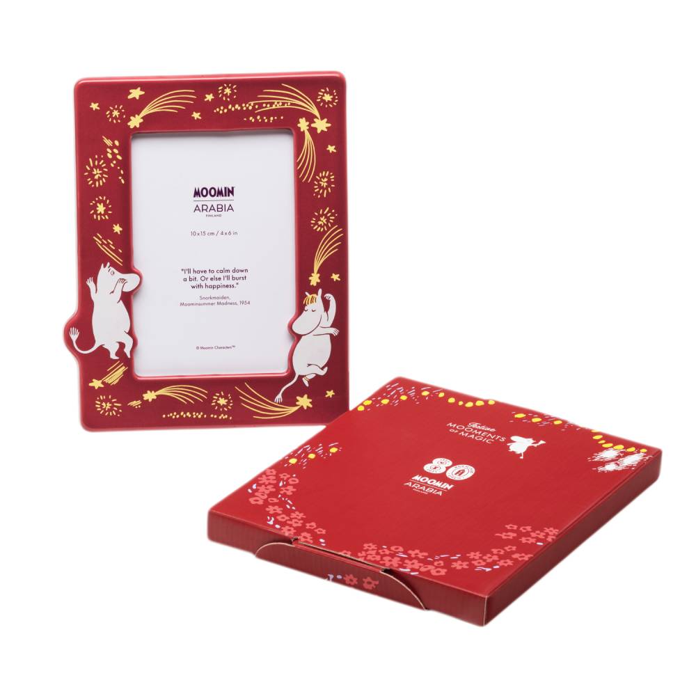 Moomin Festive Moments Photo Frame 10x15cm - The Official Moomin Shop