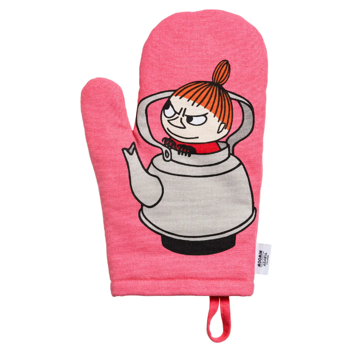Moomin Oven Mitt Little My Pink