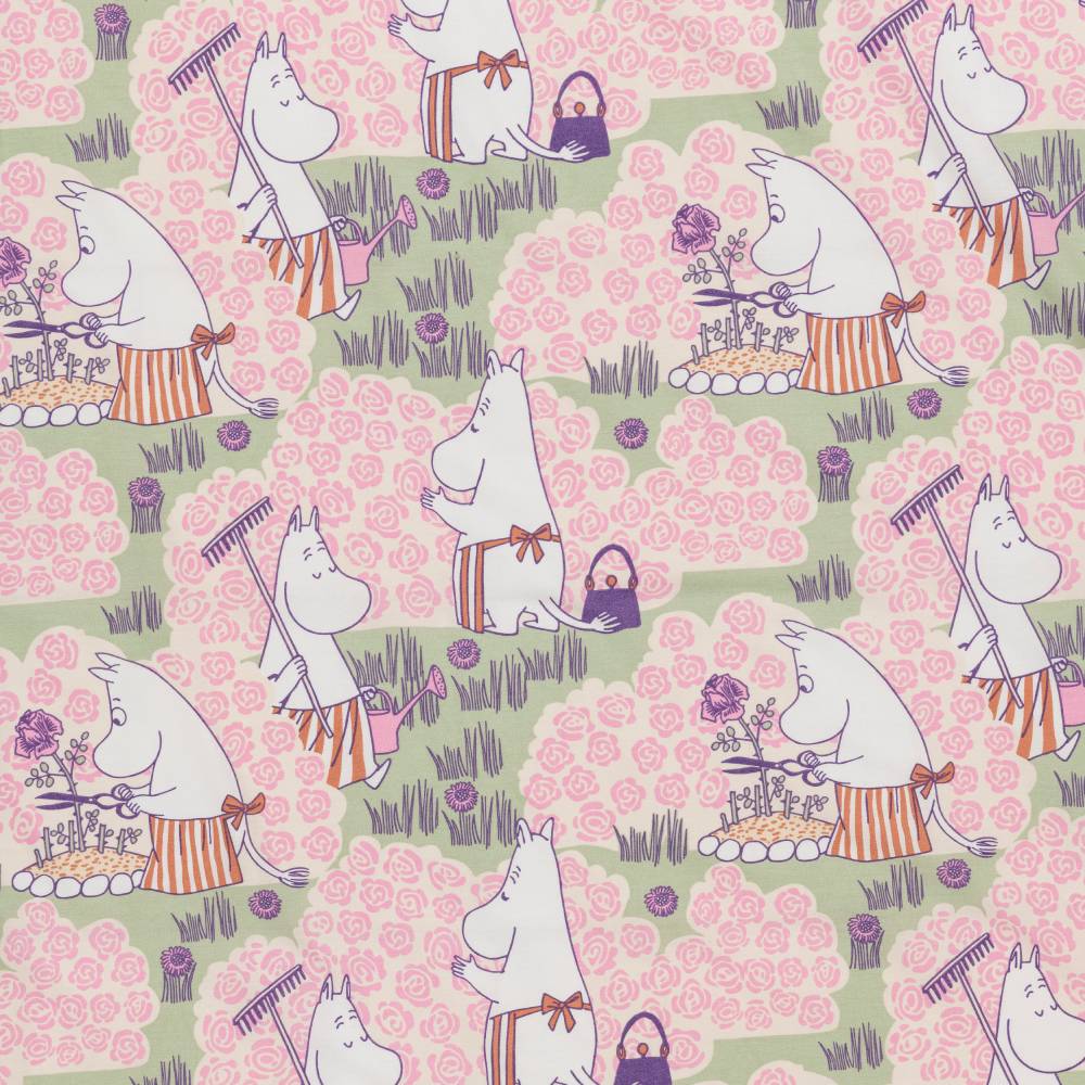 Moomin Rose Garden Pillow Case 50x60