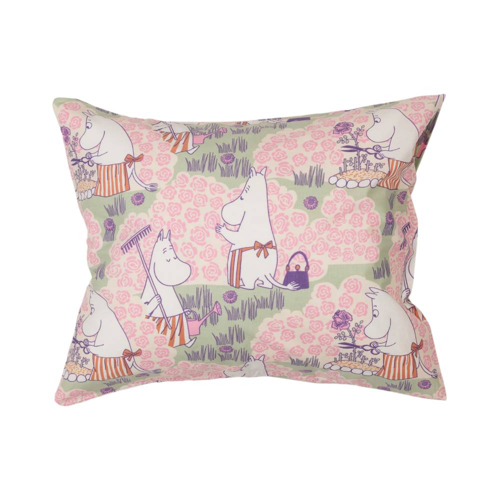 Moomin Rose Garden Pillow Case 50x60
