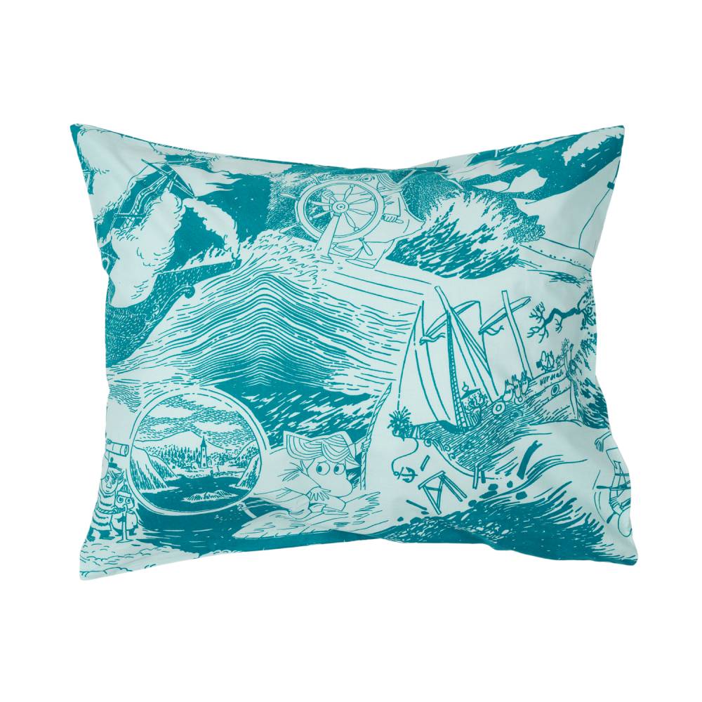 Moomin Sailing Pillow Case 50x70
