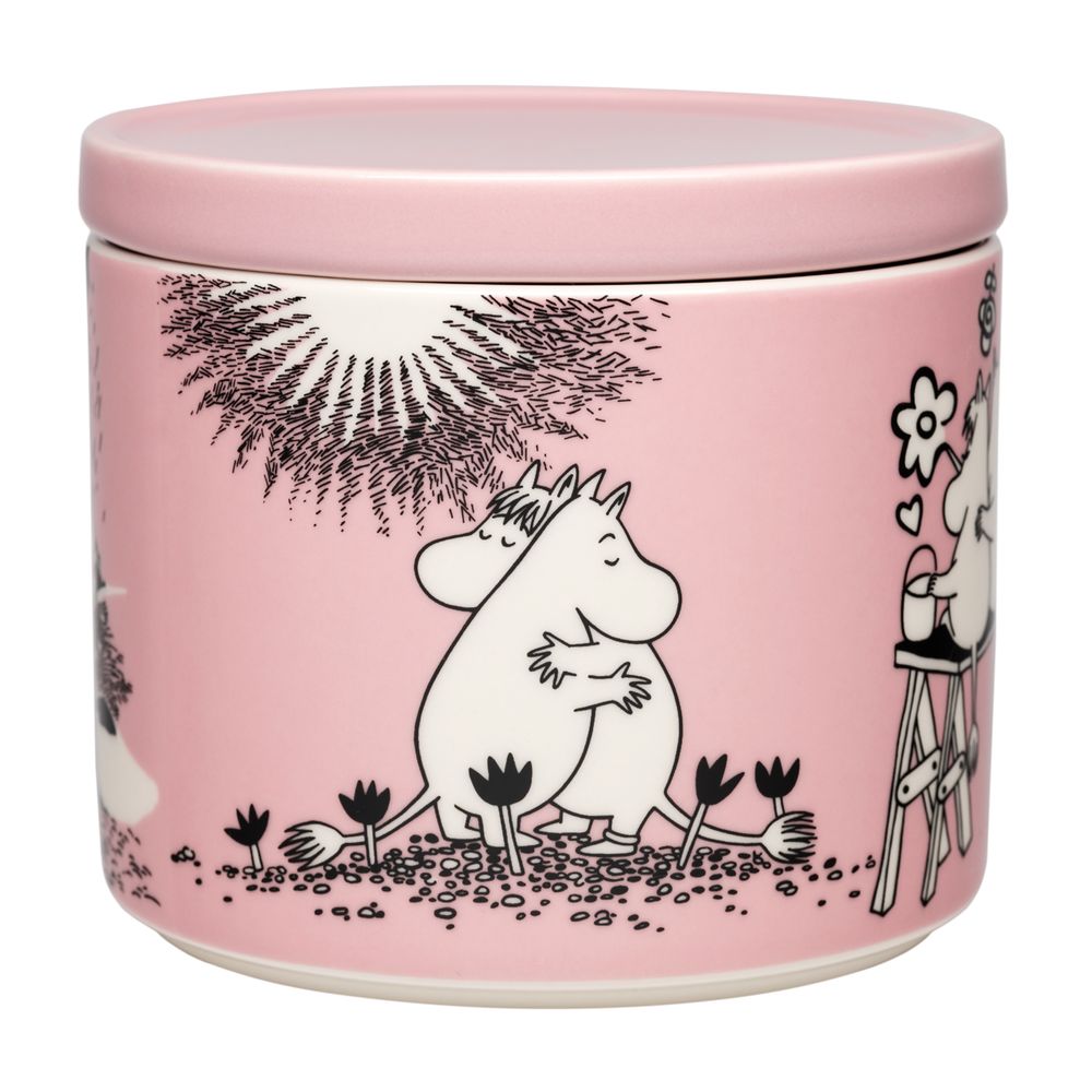 Moomin Love 30 Jar 0.7L Pink - The Official Moomin Shop