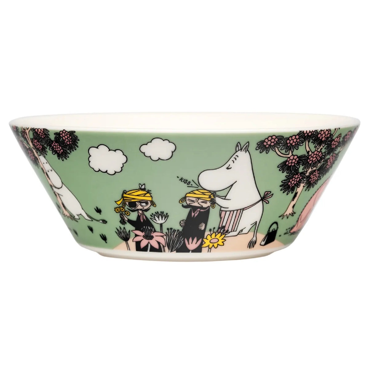 Moomin Bowl Loving Care Green