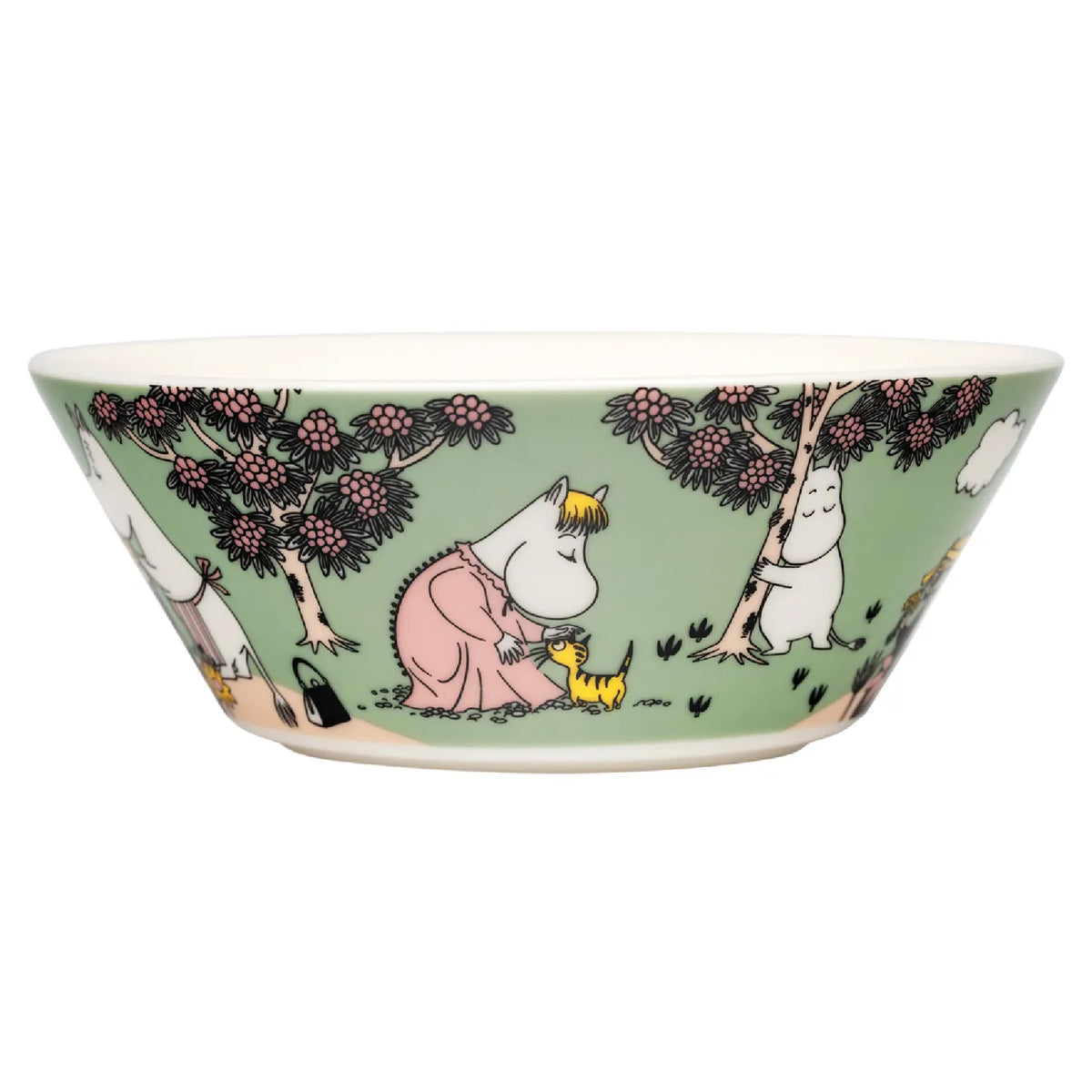 Moomin Bowl Loving Care Green