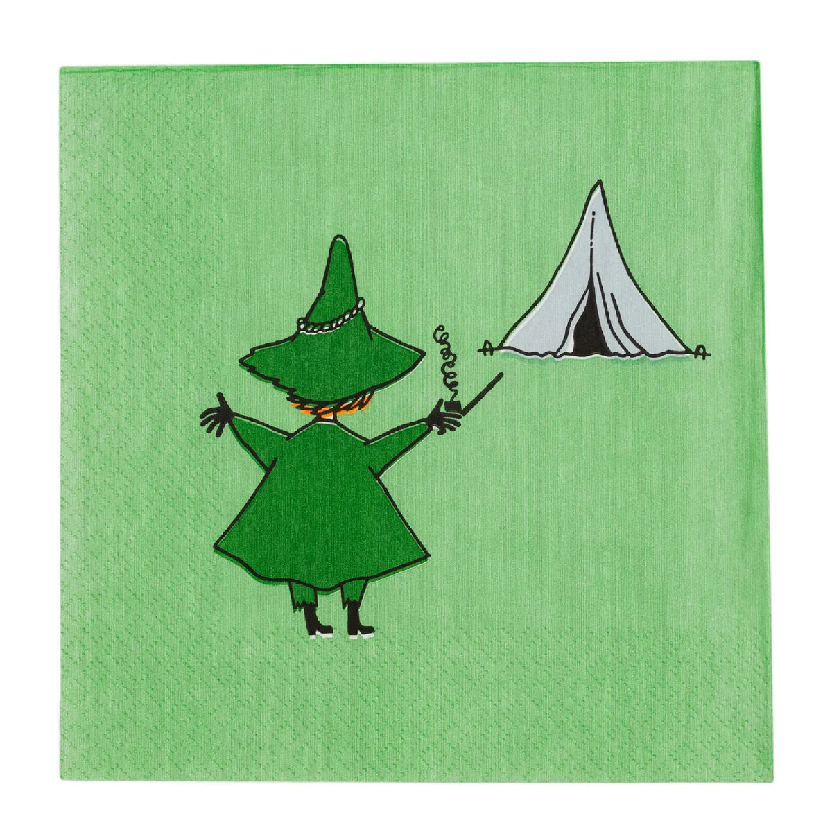 Moomin Napkins Snufkin Green33 cm