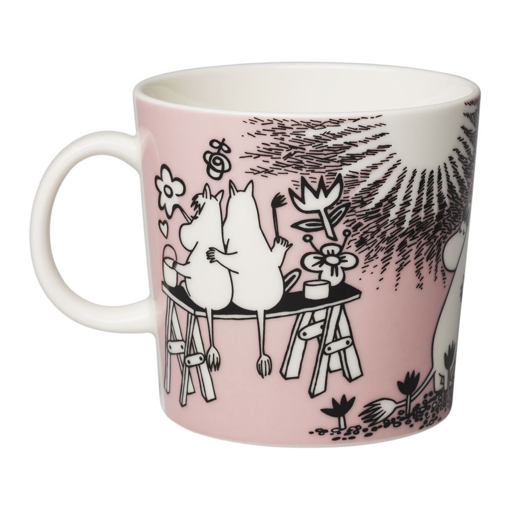 Moomin Love 30 Mug 0.4L Pink - The Official Moomin Shop