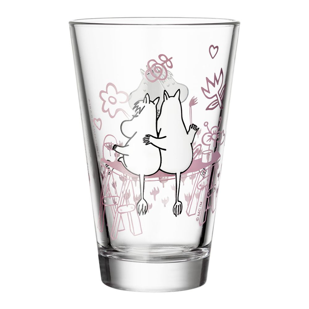 Moomin Love 30 Tumbler 30cl 2pc - The Official Moomin Shop