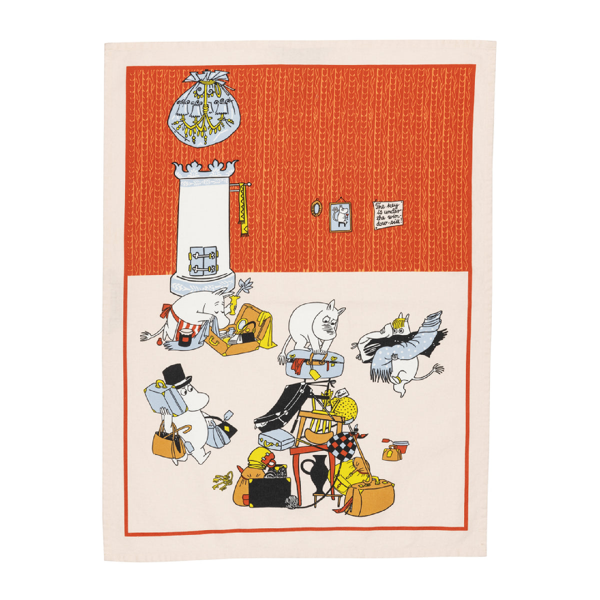 Moomin Summer 2026 Holiday Rush Kitchen Towel 50 x 70 cm