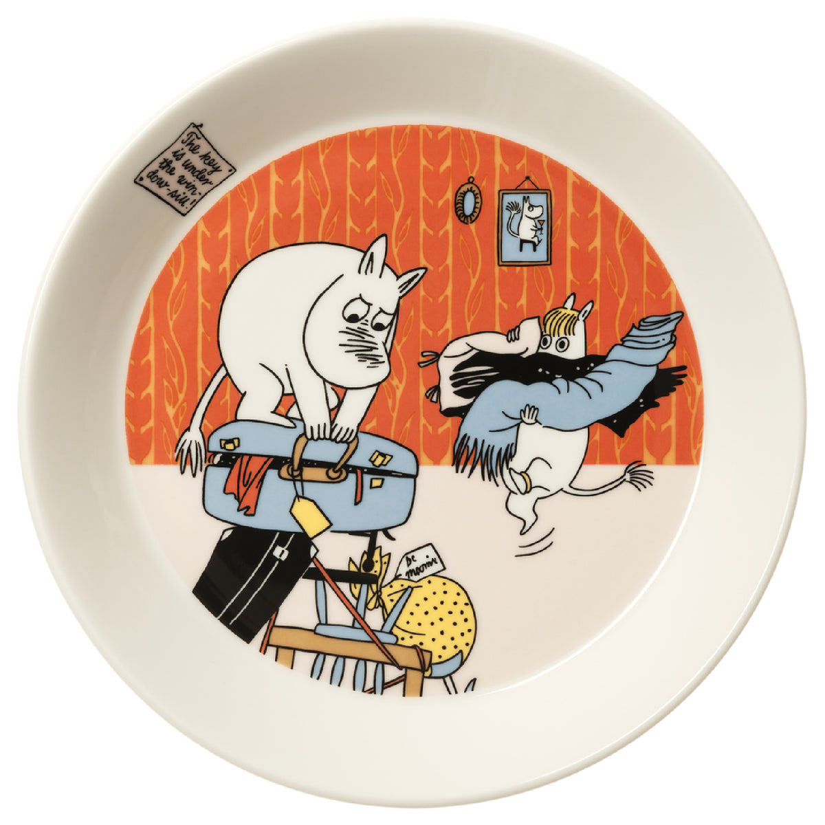 Moomin Summer 2026 Holiday Rush Plate 19 cm