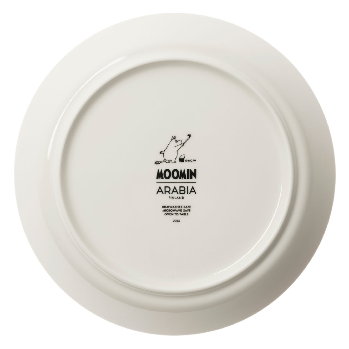 Moomin Summer 2026 Holiday Rush Plate 19 cm