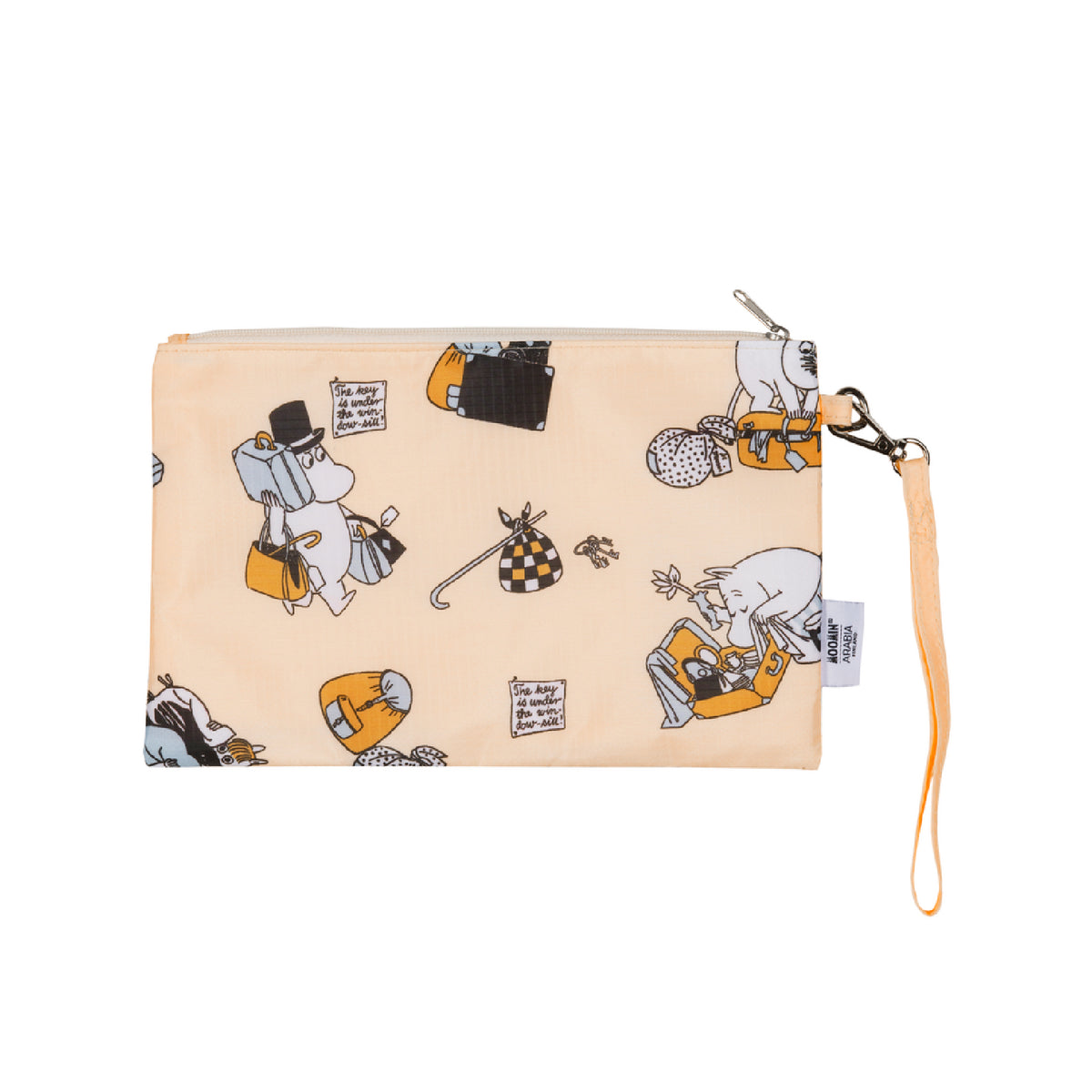Moomin Summer 2026 Holiday Rush Toiletry Bag Flat