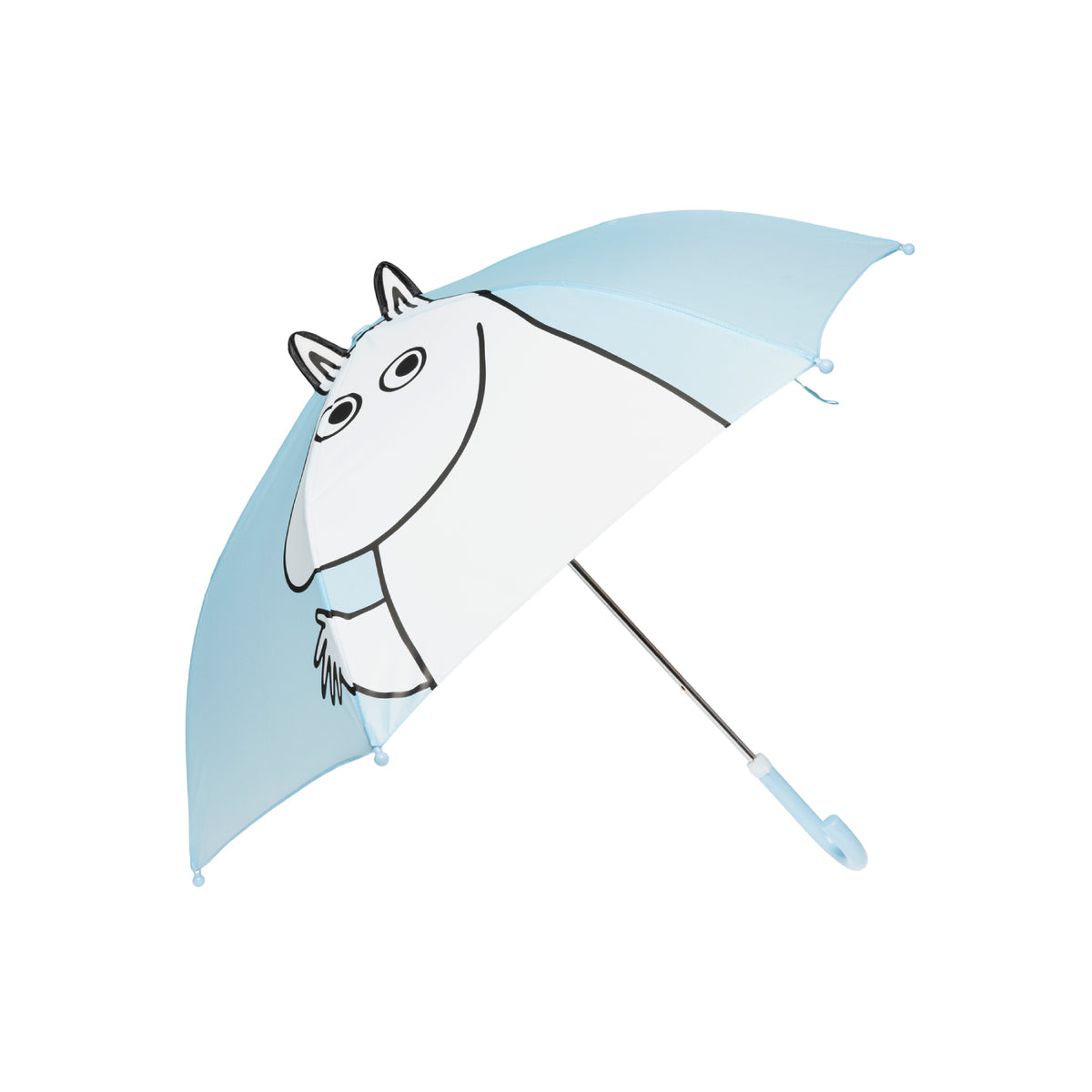 Moomin Shaped Umbrella Light Blue