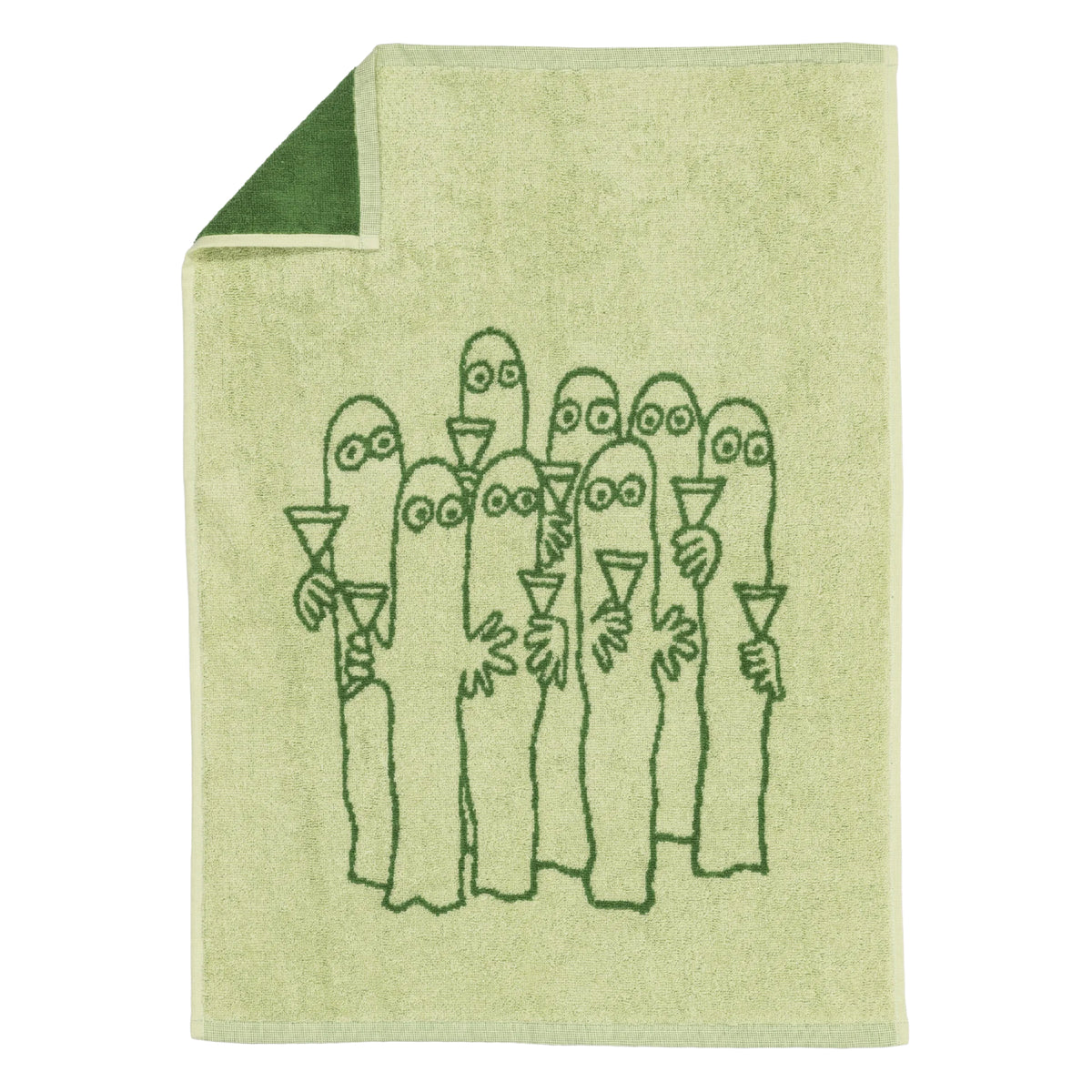 Hattifatteners Hand Towel 50 x 70 cm Light Green