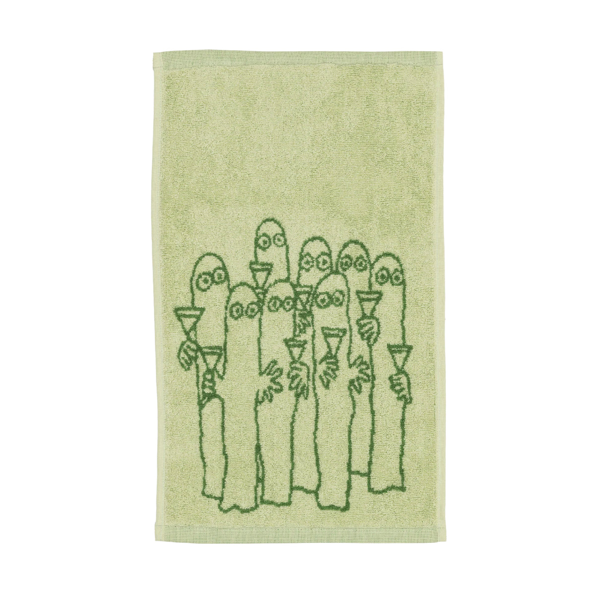 Hattifatteners Hand Towel 30 x 50 cm Light Green