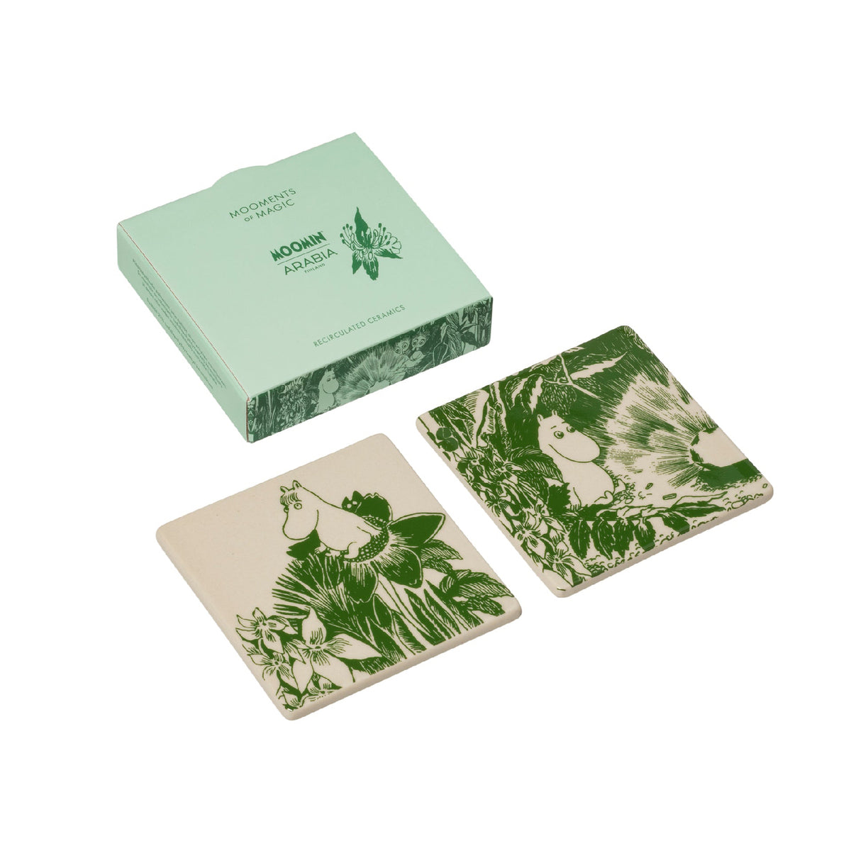 Moomin Forest Coaster Set Of Two