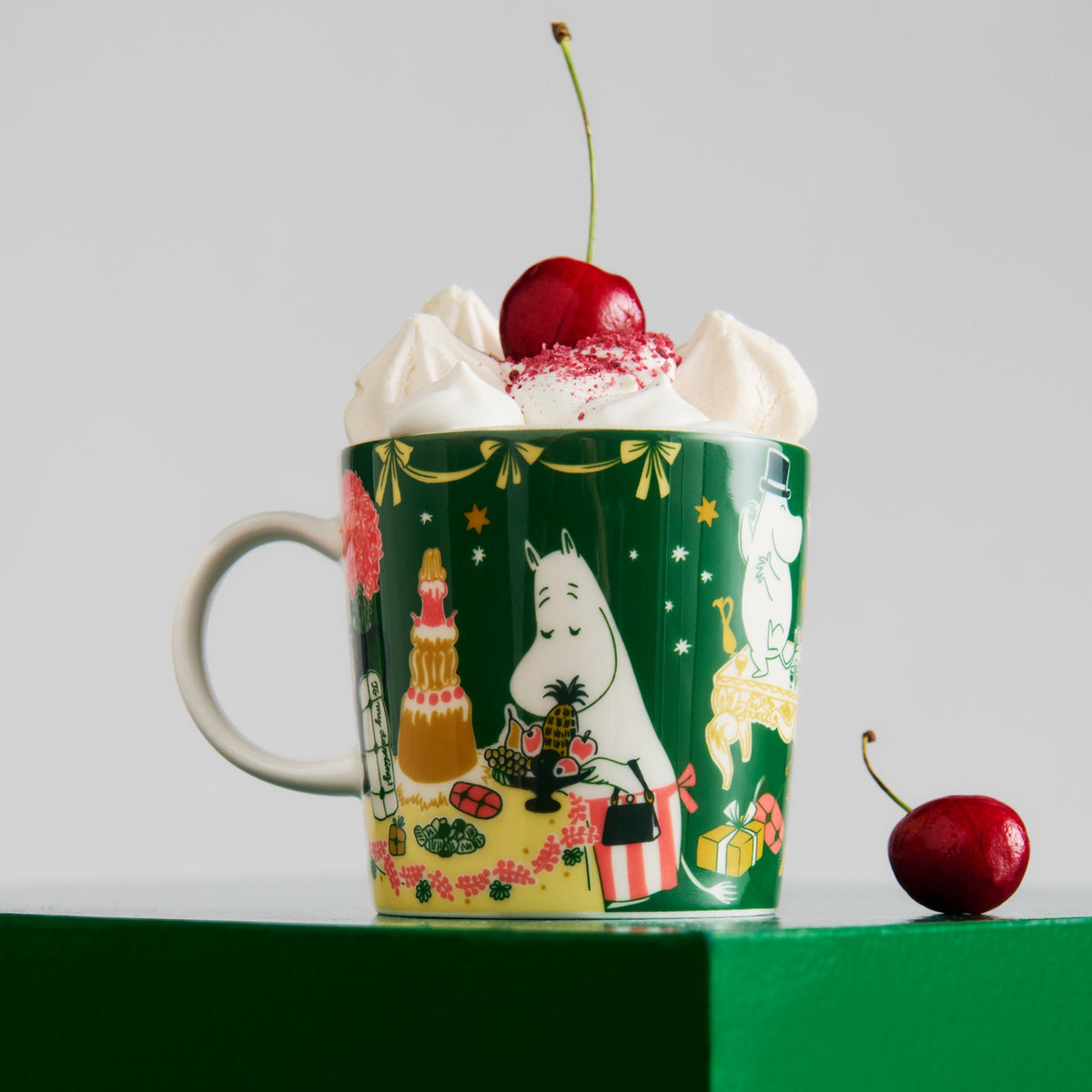 Moomin Mug Gift Of Love Green 0.3 L