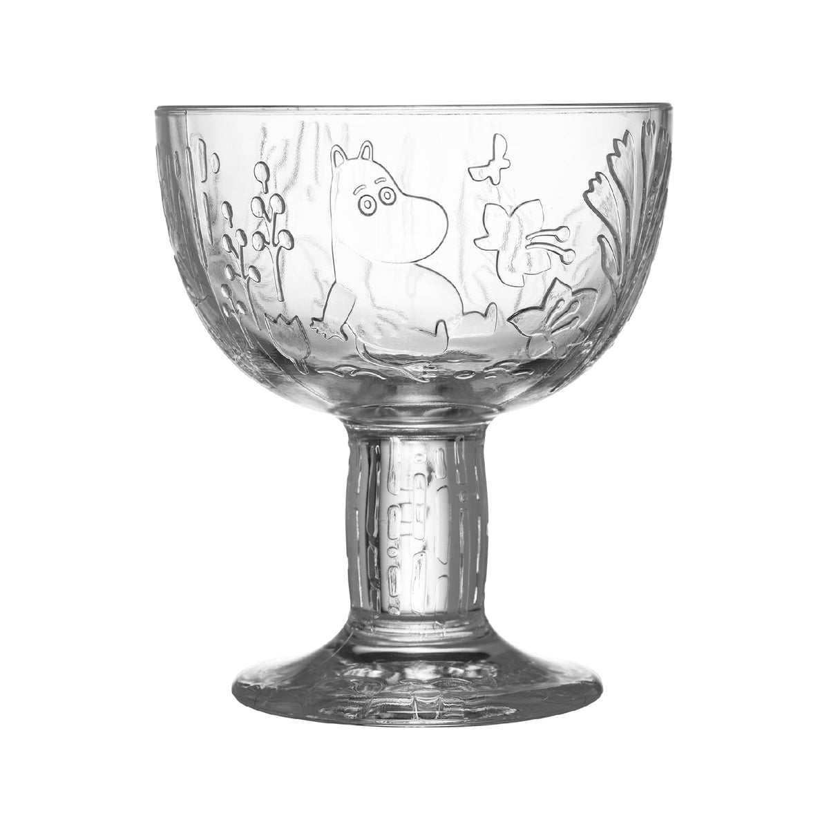 Moomin Mystical Forest Clear Serving Bowl 140 mm