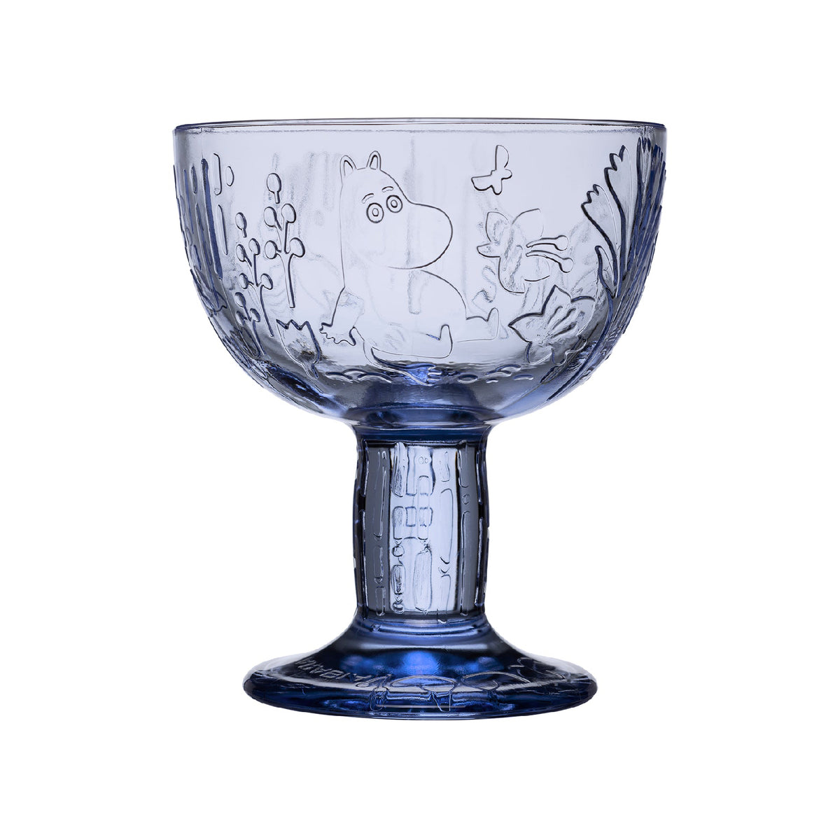 Moomin Mystical Forest Aqua Blue Serving Bowl 140 mm