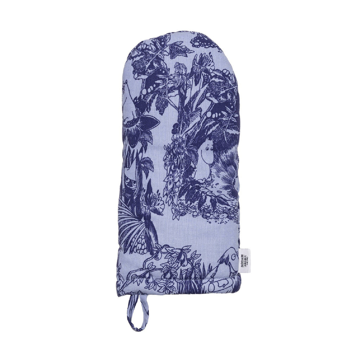 Moomin Mystical Forest Oven Mitt Blue