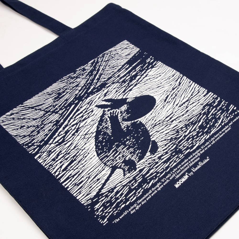 Tote Bag Moomintroll  Black