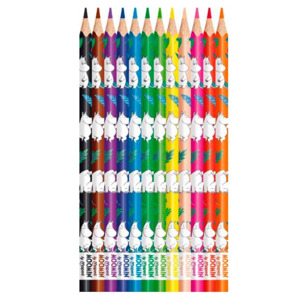 Moomintroll Colouring Pencils 12 pcs