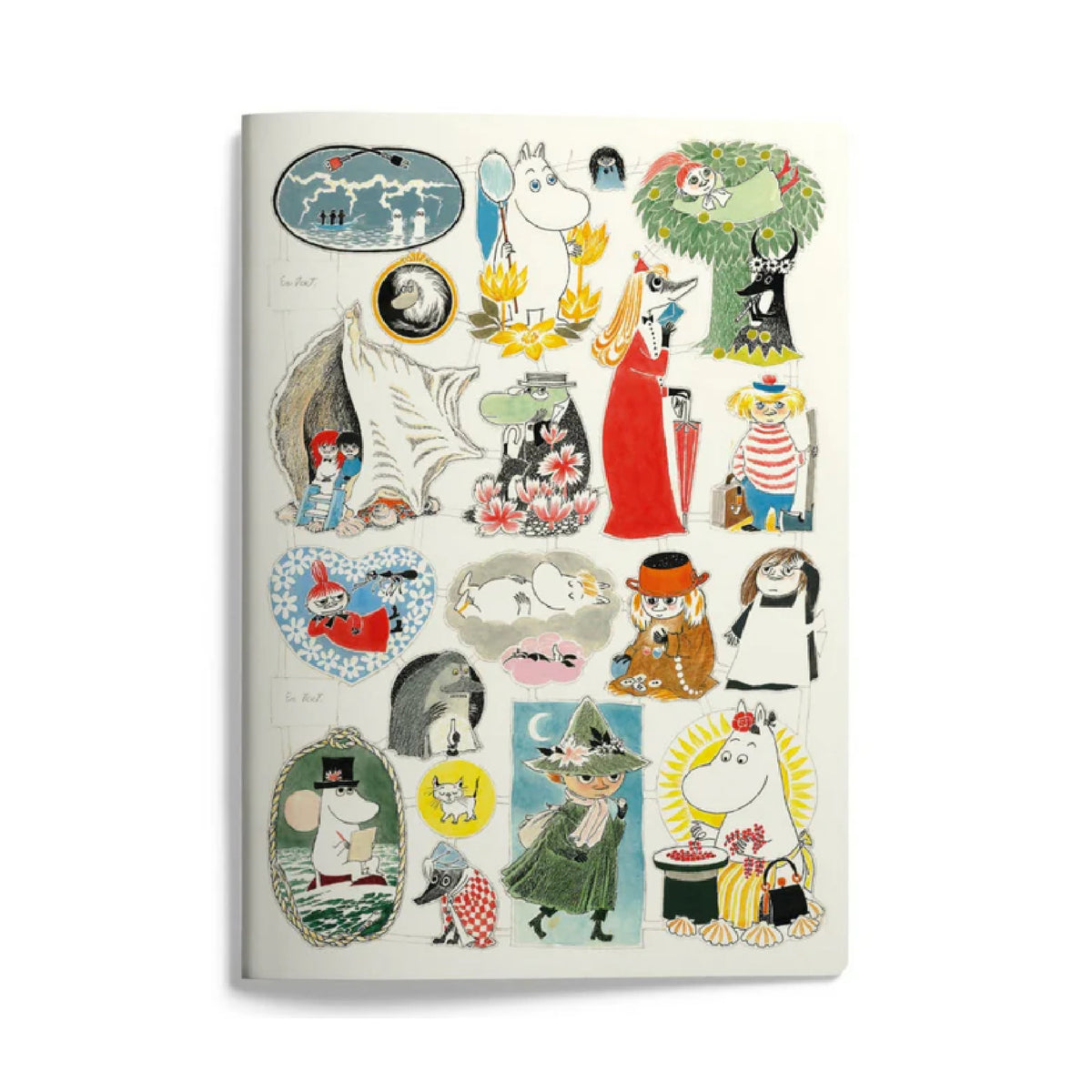 Moomin Characters Notebook A4